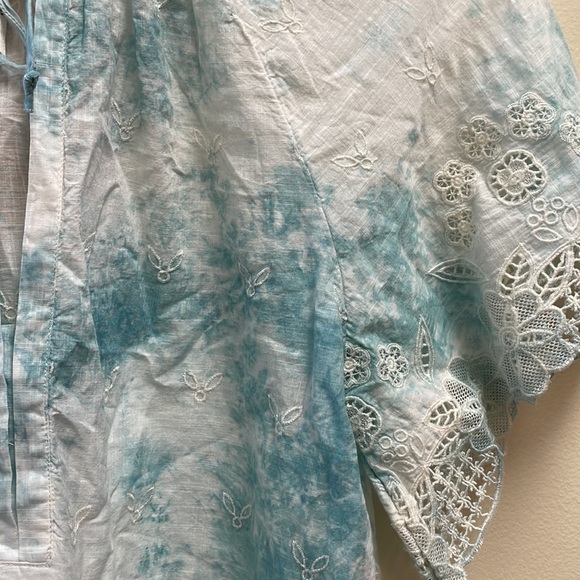 New Women’s Anthropologie Embroidered Tie-Dye Blouse!!🔥🔥🔥 - Picture 8 of 15